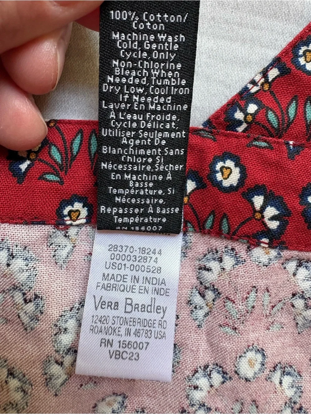 Vera Bradley flaws design your